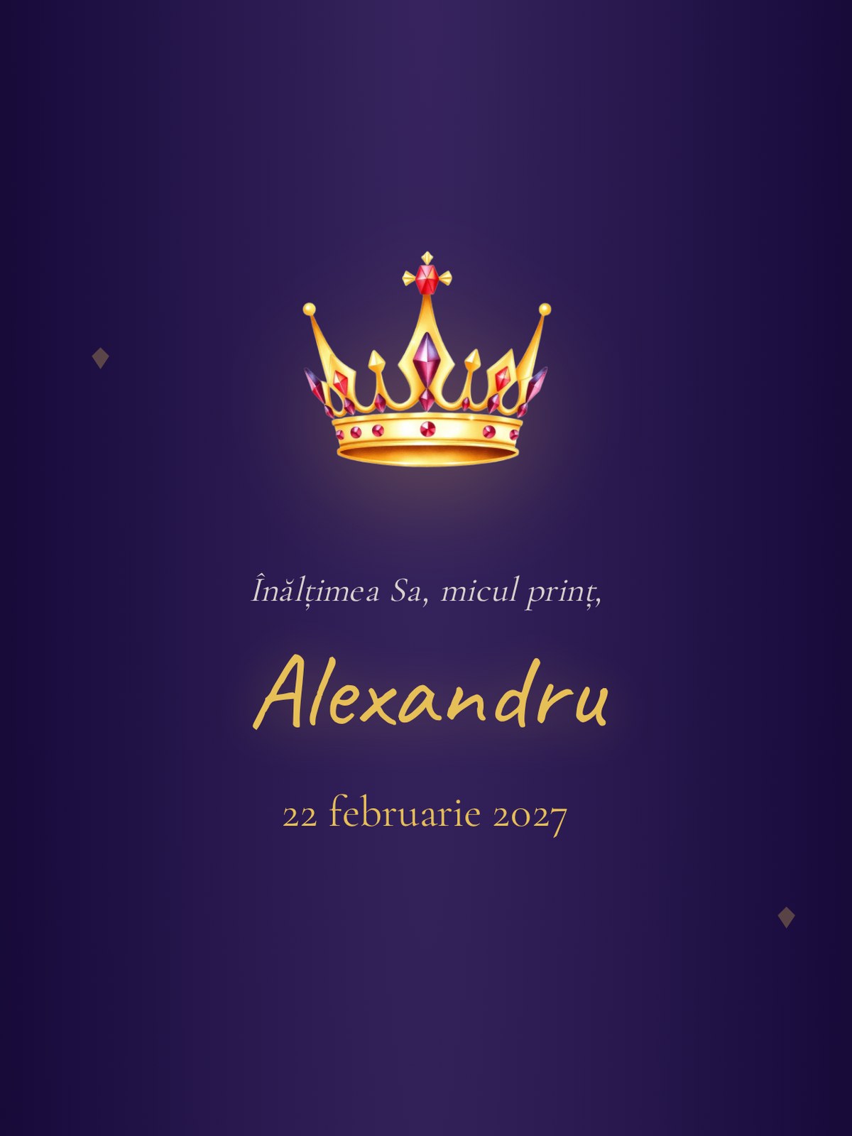 Previzualizare model Coroniță